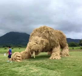 稻草雕塑