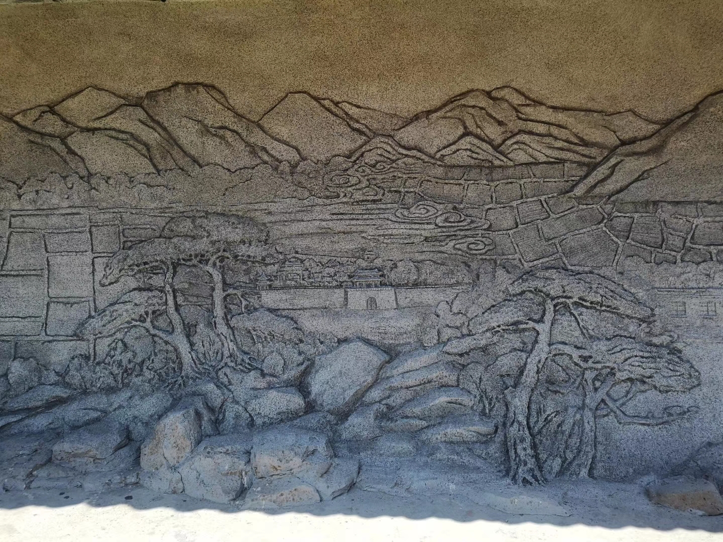 水泥雕塑tcp直塑雕塑 - 昆明银屏雕塑厂家